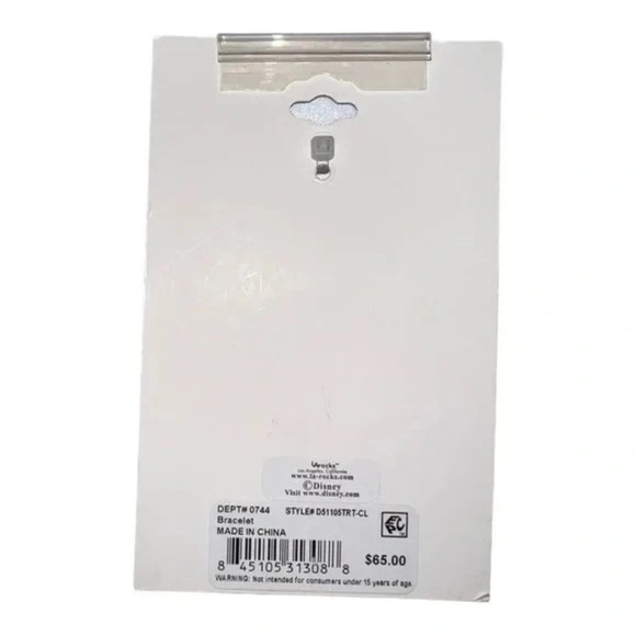 MINNIE MOUSE BOW-TIFUL! Floating Crystal Adjustable Bracelet - Picture 3 of 4